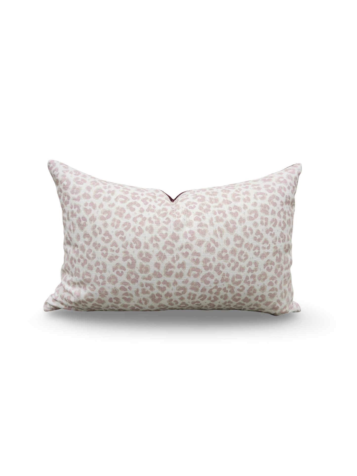 Animal Print Lumbar Pillow Thistle 12x18" Knife Edge Cover