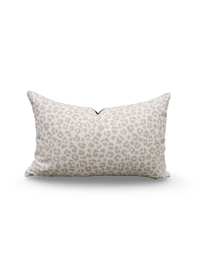 Animal Print Lumbar Pillow Thistle 12x18" Knife Edge Cover