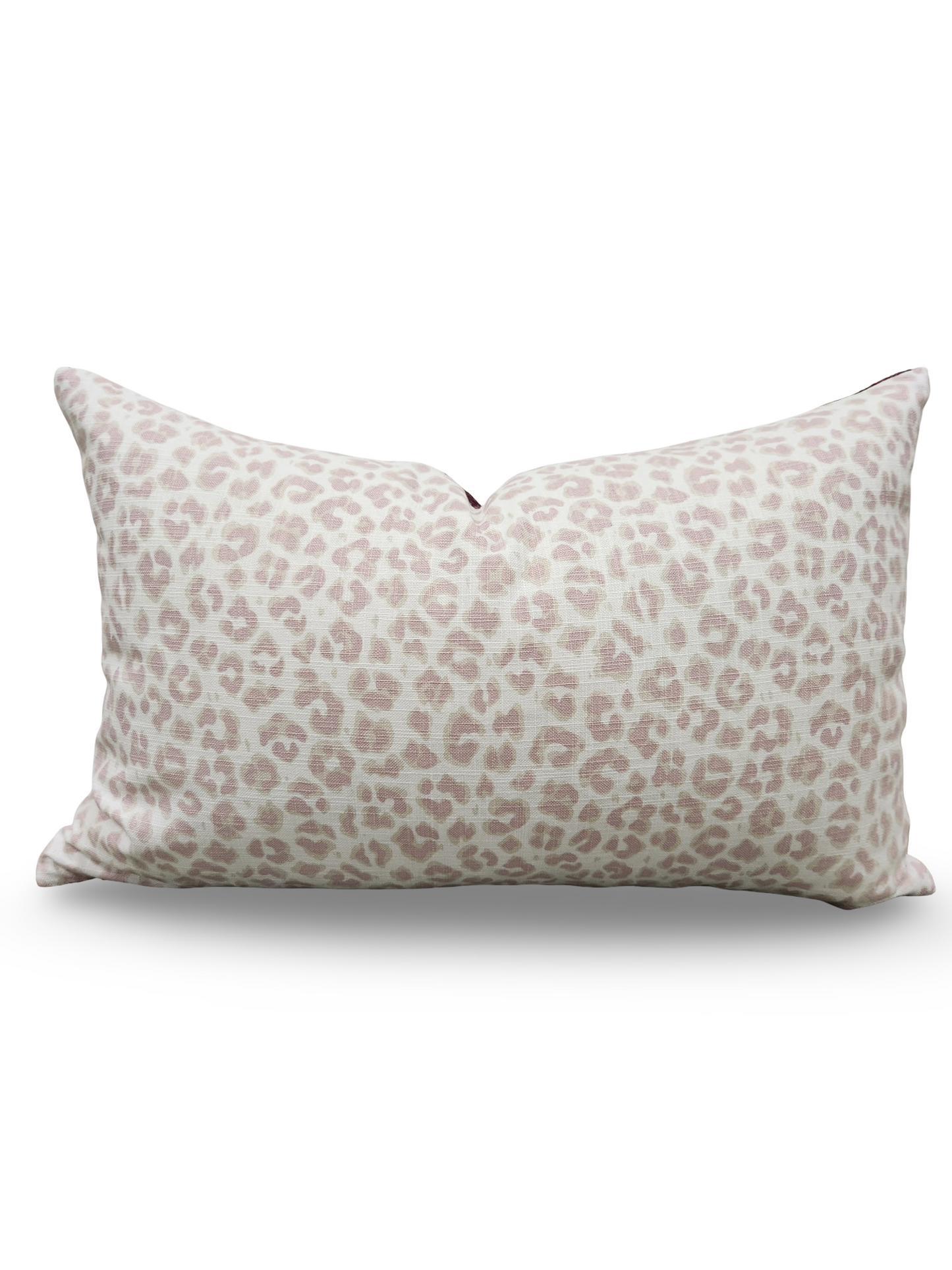 Animal Print Lumbar Pillow Thistle 12x18" Knife Edge Cover