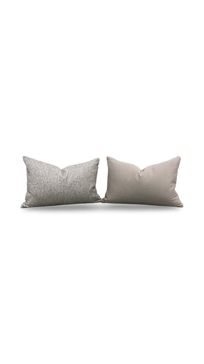 Lumbar Pillow Dottie Shell 12x18" Knife Edge Cover