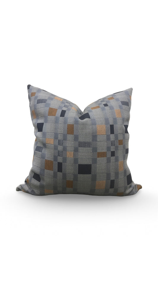 Decorative Pillow Rubix Vintage Denim 20x20" Knife Edge Cover