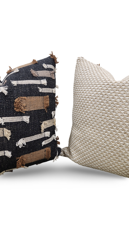 Decorative Pillow Tassel Fun 18x18" Knife Edge Cover