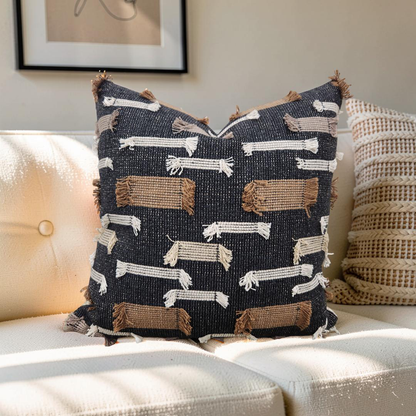 Decorative Pillow Tassel Fun 18x18" Knife Edge Cover