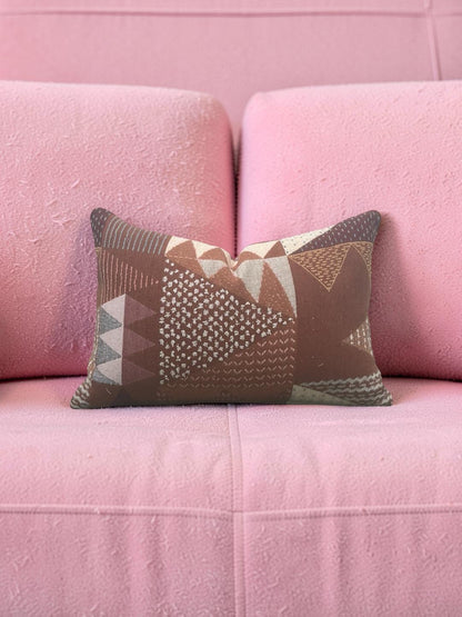 Lumbar Pillow Thimble Tomato 12x18" Knife Edge Cover