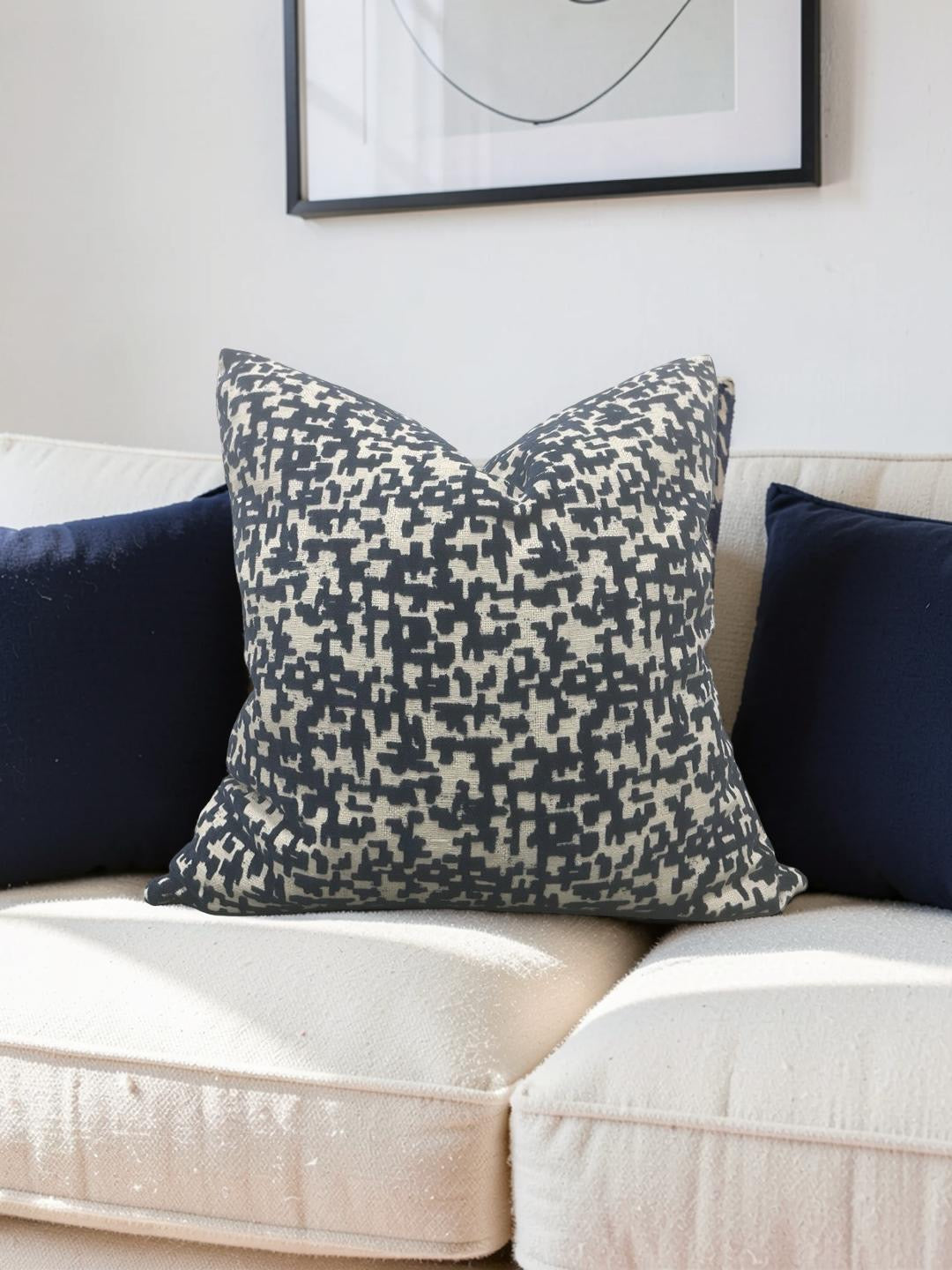 Decorative Pillow Lancy Tetris  20x20" Knife Edge Cover