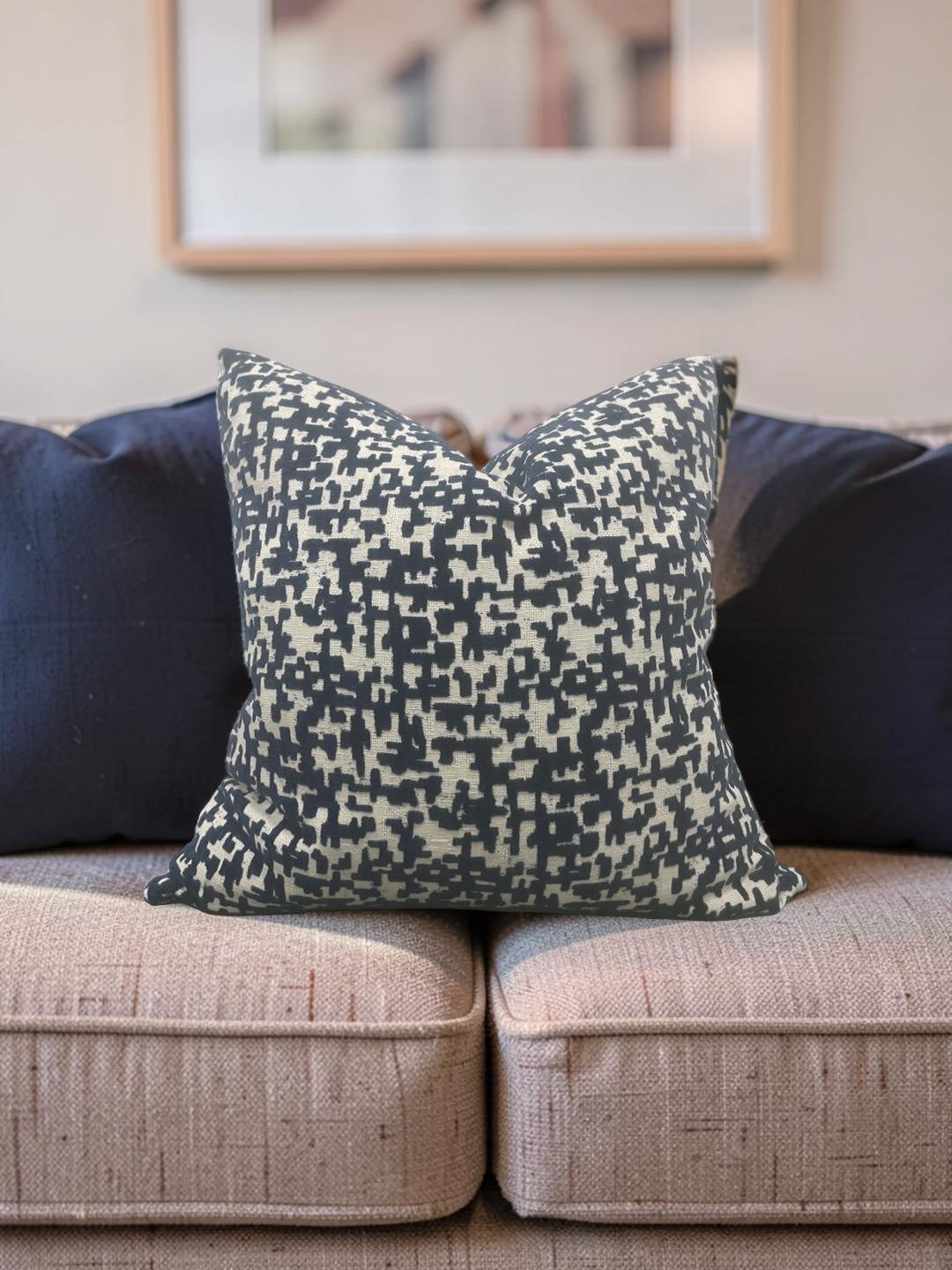 Decorative Pillow Lancy Tetris  20x20" Knife Edge Cover