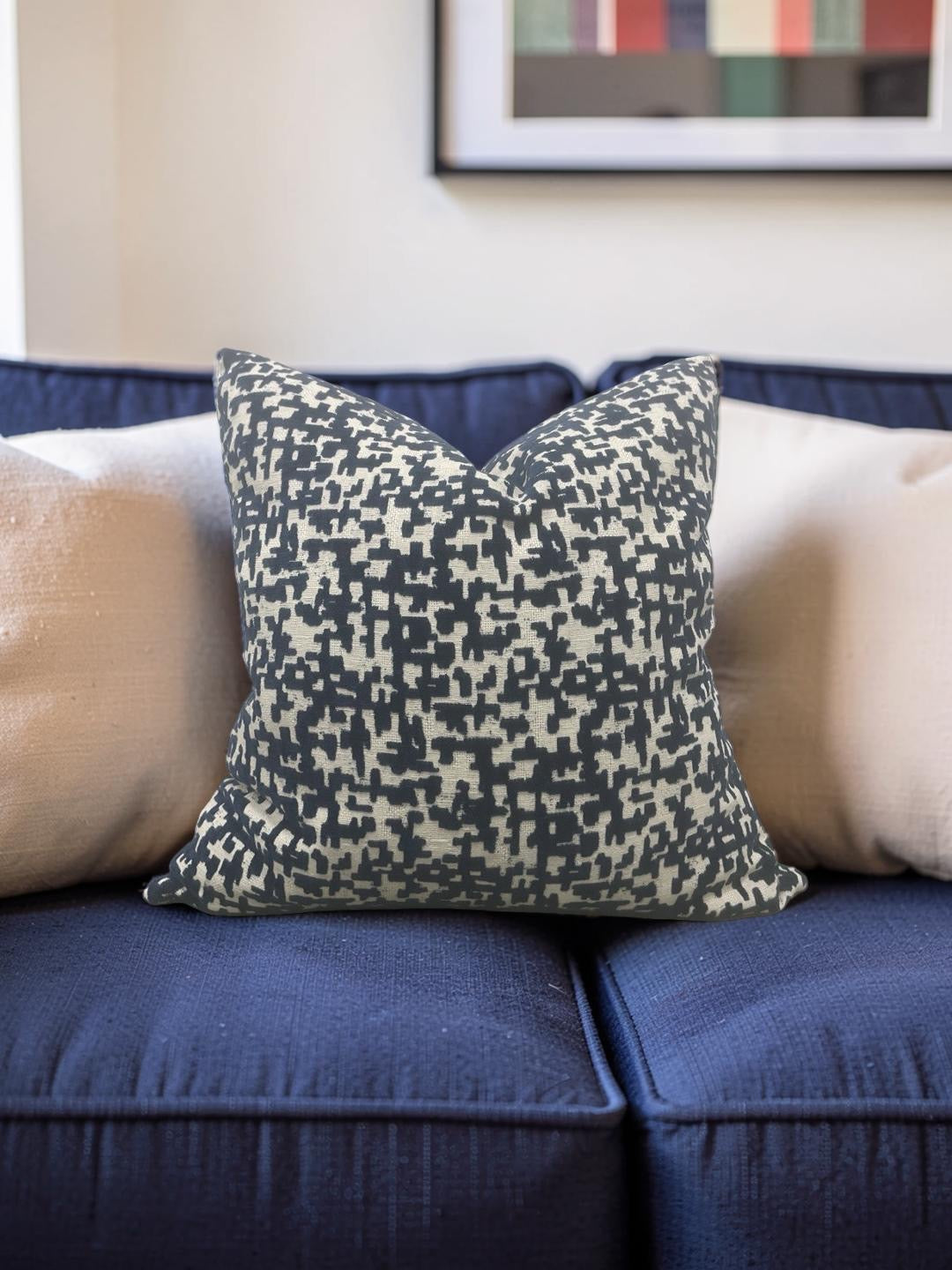 Decorative Pillow Lancy Tetris  20x20" Knife Edge Cover