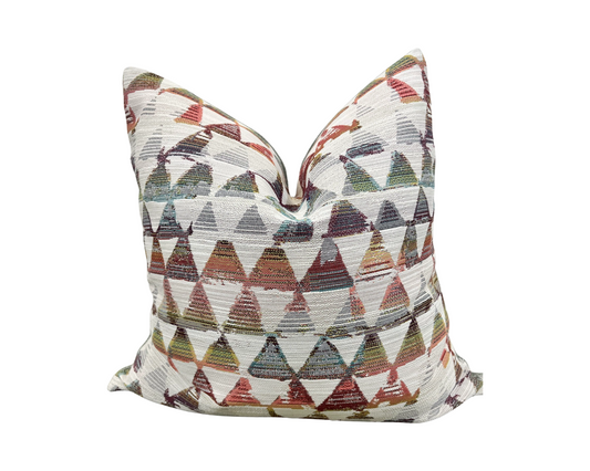 TeePee Canivale Ride 22x22" Knife Edge Decorative Pillow