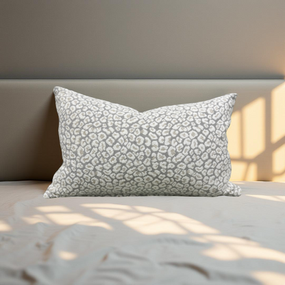 Eli Oyster 12X18" Knife Edge Decorative Lumbar Pillow