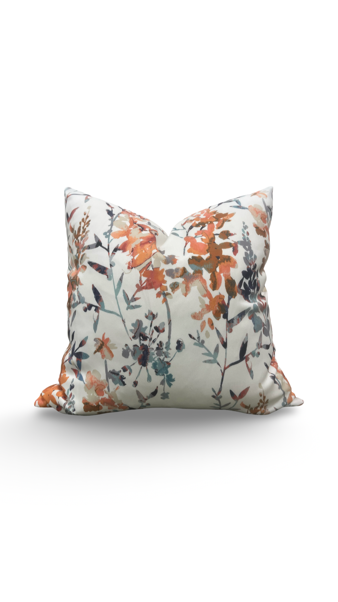 Decorative Pillow Hana Cinnamon 22x22" Knife Edge Cover
