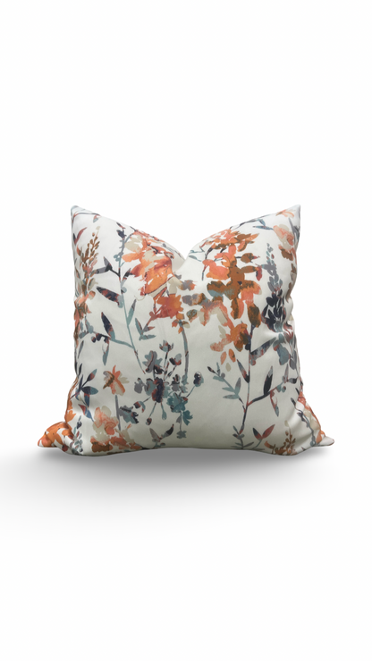 Decorative Pillow Hana Cinnamon 22x22" Knife Edge Cover