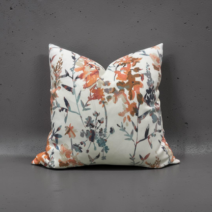 Decorative Pillow Hana Cinnamon 22x22" Knife Edge Cover
