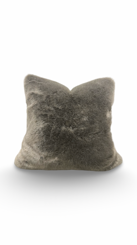 Fur Decorative Pillow Kings Robe Fawn Knife Edge Cover
