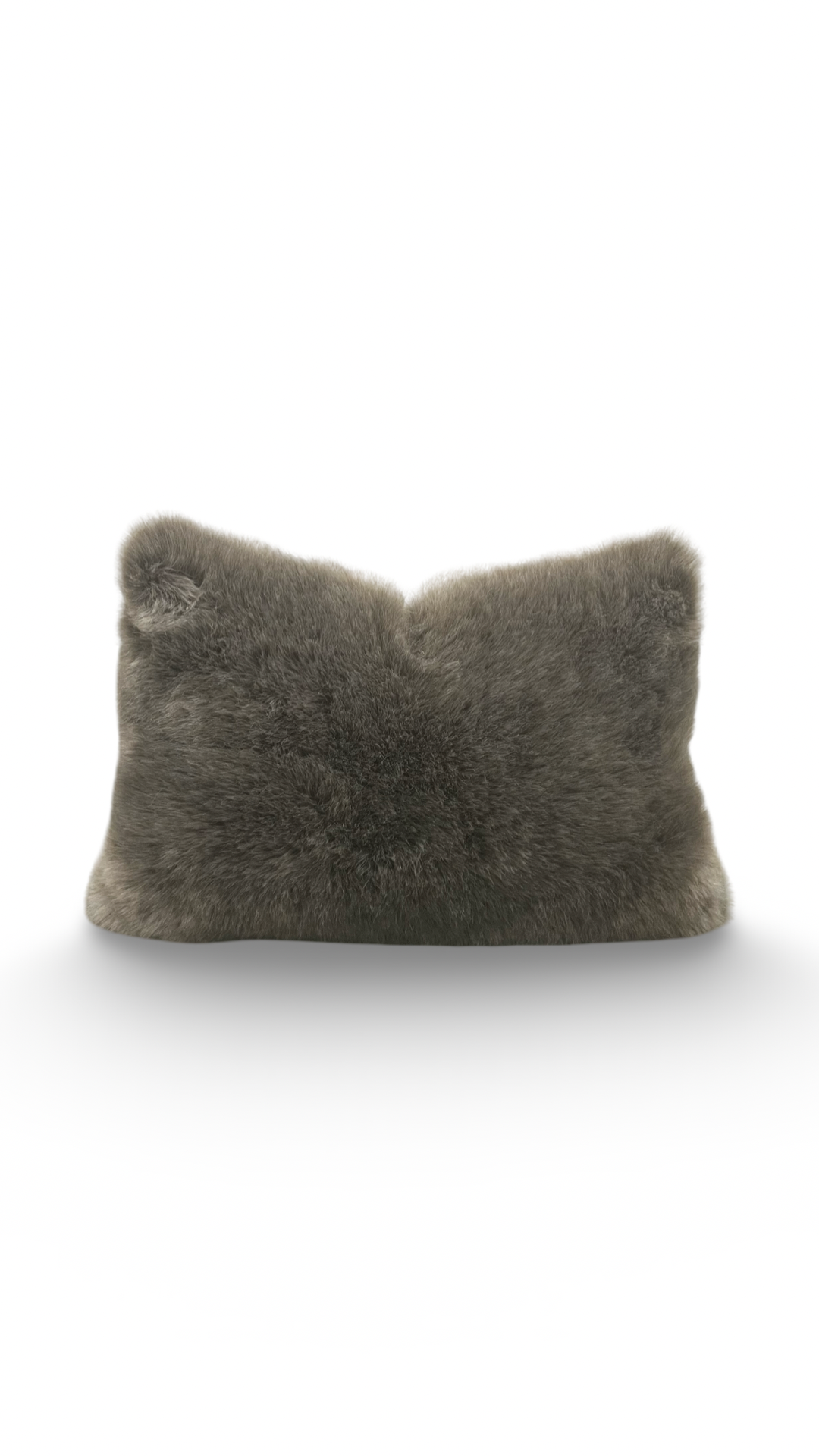 Fur Lumbar Pillow Kings Robe Fawn 12x18" Knife Edge Cover