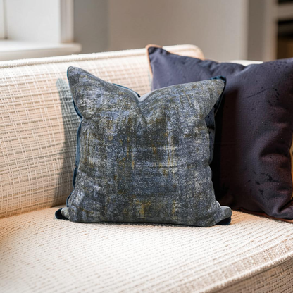 Velvet Decorative Pillow Simone Starry Sky 20x20" Knife Edge Cover