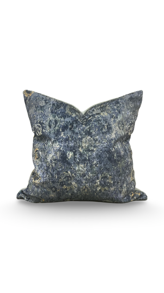 Designer Fabric Mesmerize Tidepool 18x18" Knife Edge Decorative Throw Pillow