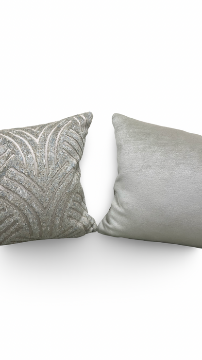 Lumbar Pillow Virtuoso Aquamarine 12x18" Knife Edge Cover