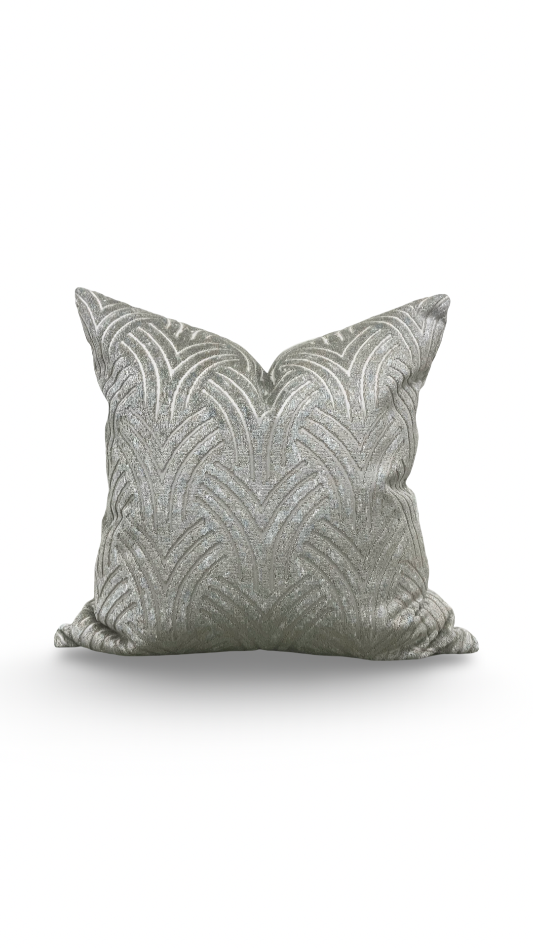 Decorative Pillow Virtuoso Aquamarine 22x22" Knife Edge Cover