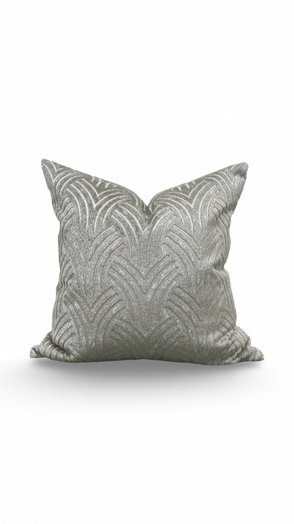 Decorative Pillow Virtuoso Aquamarine 22x22" Knife Edge Cover