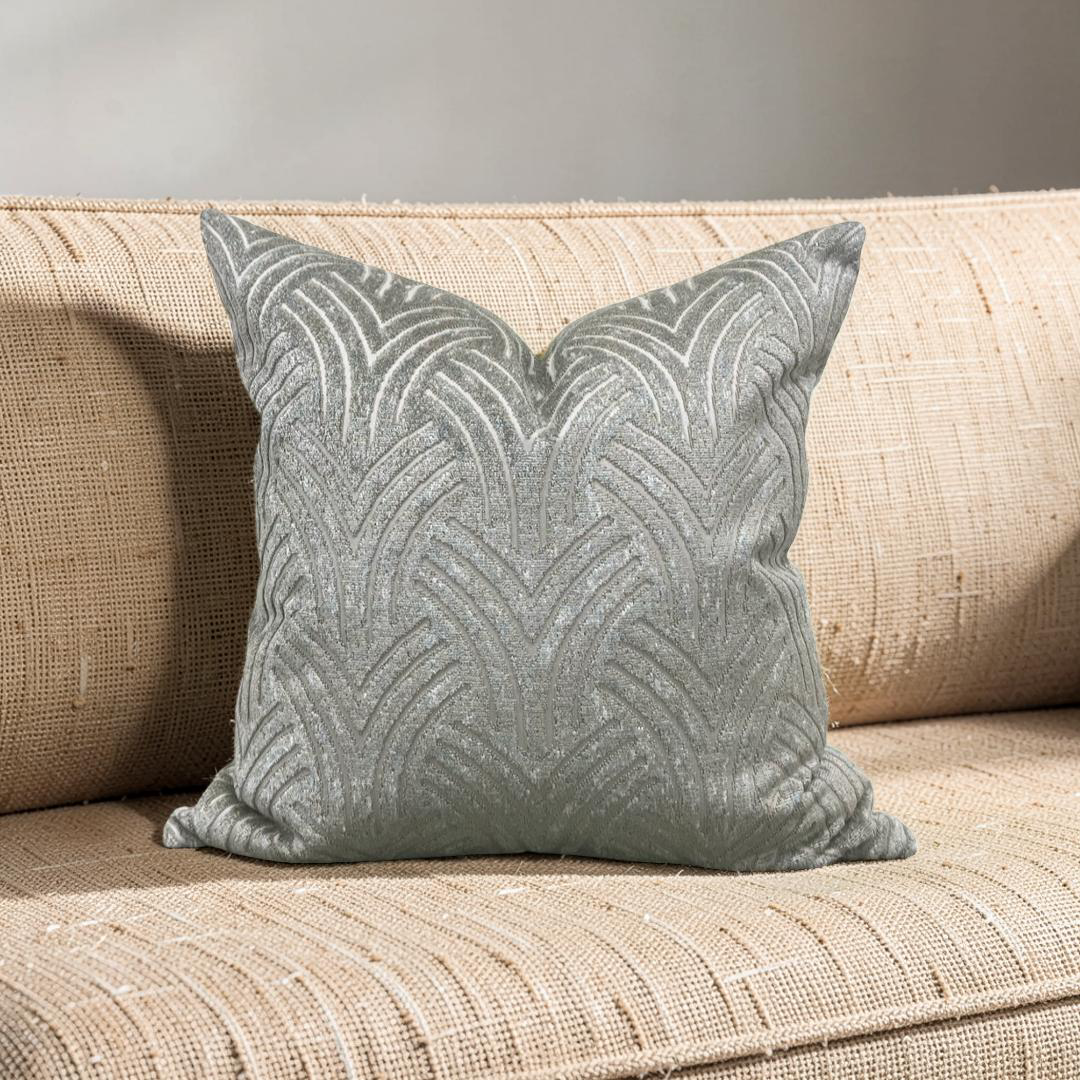 Decorative Pillow Virtuoso Aquamarine 22x22" Knife Edge Cover
