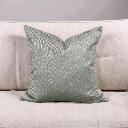 Decorative Pillow Virtuoso Aquamarine 22x22" Knife Edge Cover