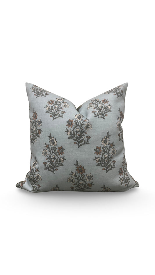 Decorative Pillow Caroline Mineral 20x20" Knife Edge Cover