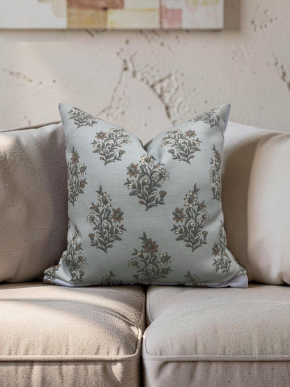 Decorative Pillow Caroline Mineral 20x20" Knife Edge Cover