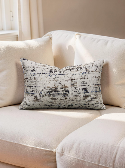 Lumbar Pillow Sappheo Linen- 12x18" Knife Edge Cover