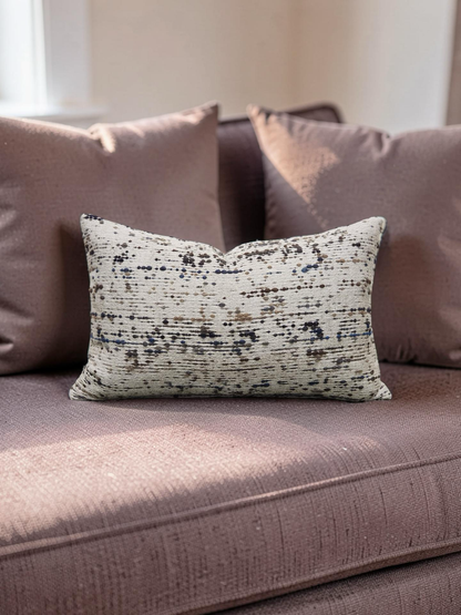 Lumbar Pillow Sappheo Linen- 12x18" Knife Edge Cover
