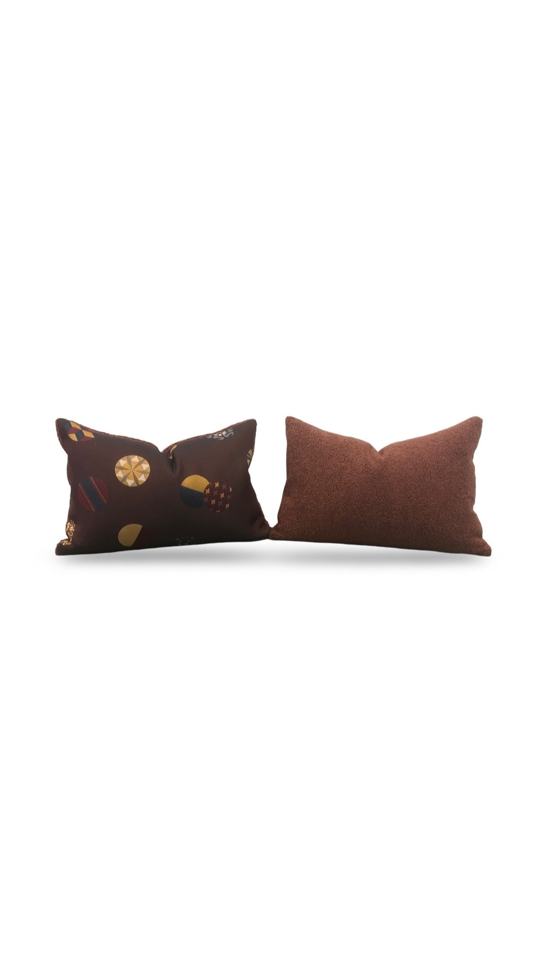 Zak + Fox Fabric Lumbar Pillow Temari 12x18" Knife Edge Cover