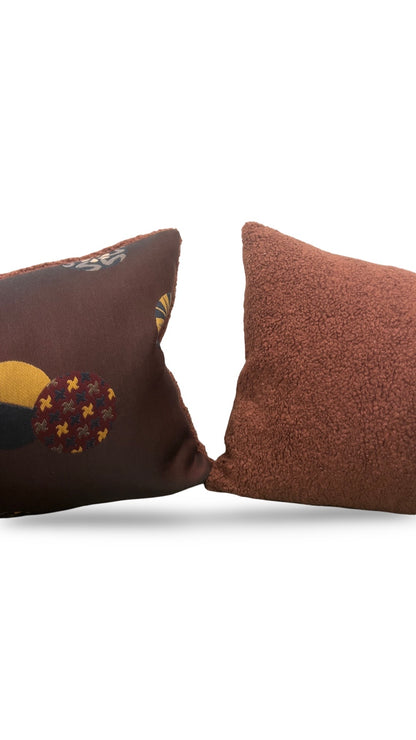 Zak + Fox Fabric Lumbar Pillow Temari 12x18" Knife Edge Cover