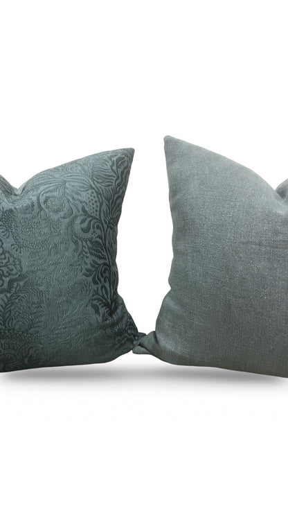 Zak + Fox Decorative Pillow Sargazo 22x22" Knife Edge Cover