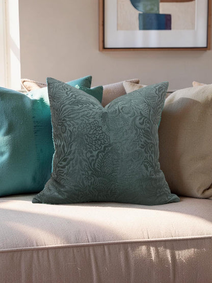 Zak + Fox Decorative Pillow Sargazo 22x22" Knife Edge Cover