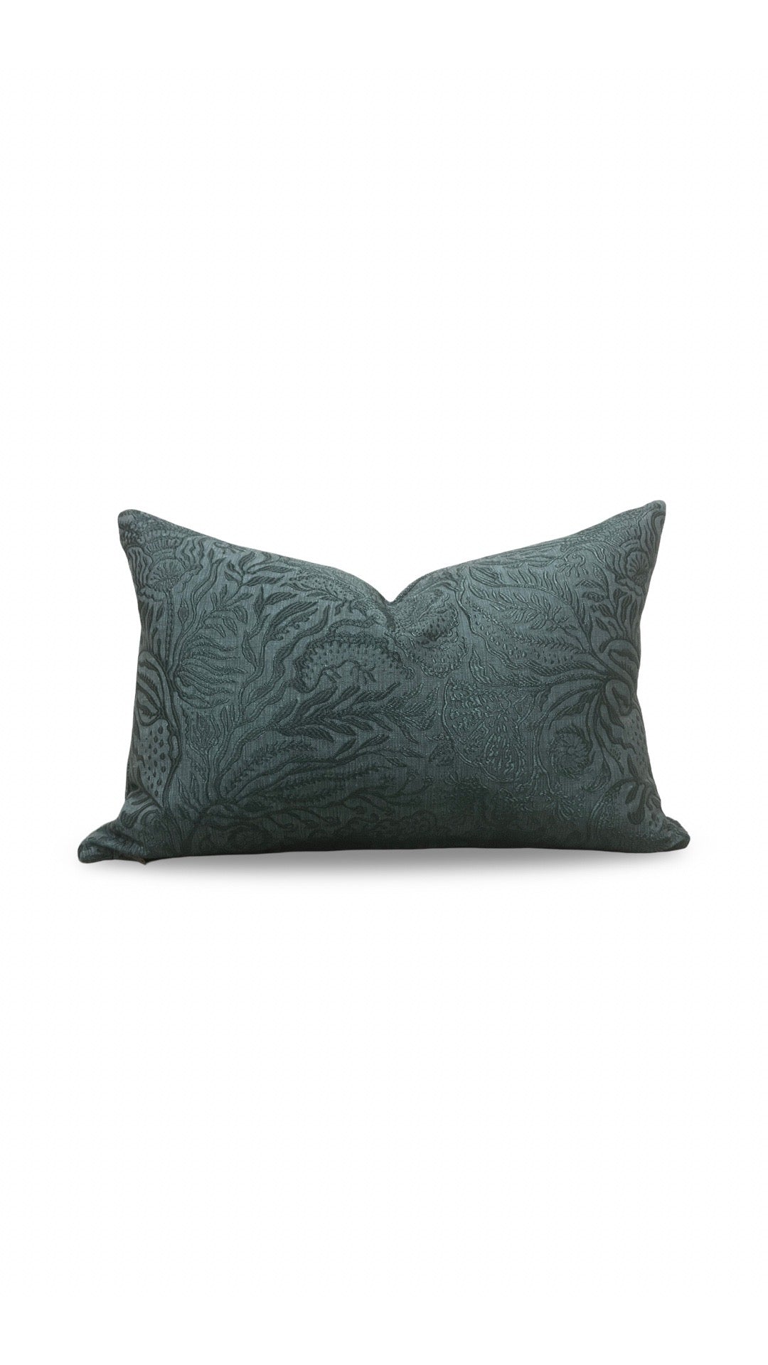 Zak + Fox Lumbar Pillow Sargazo 12x18" Knife Edge Cover