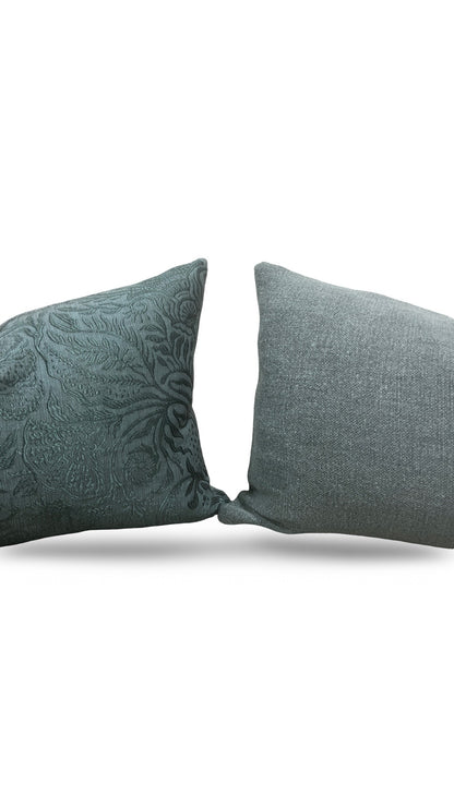 Zak + Fox Lumbar Pillow Sargazo 12x18" Knife Edge Cover