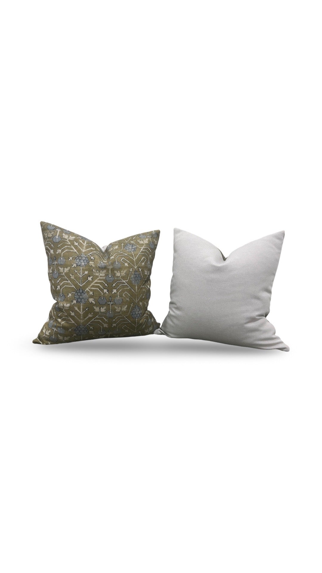 Zak + Fox Decorative Pillow Khotan 18x18" Knife Edge Cover