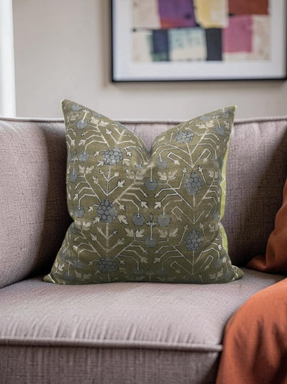 Zak + Fox Decorative Pillow Khotan 18x18" Knife Edge Cover