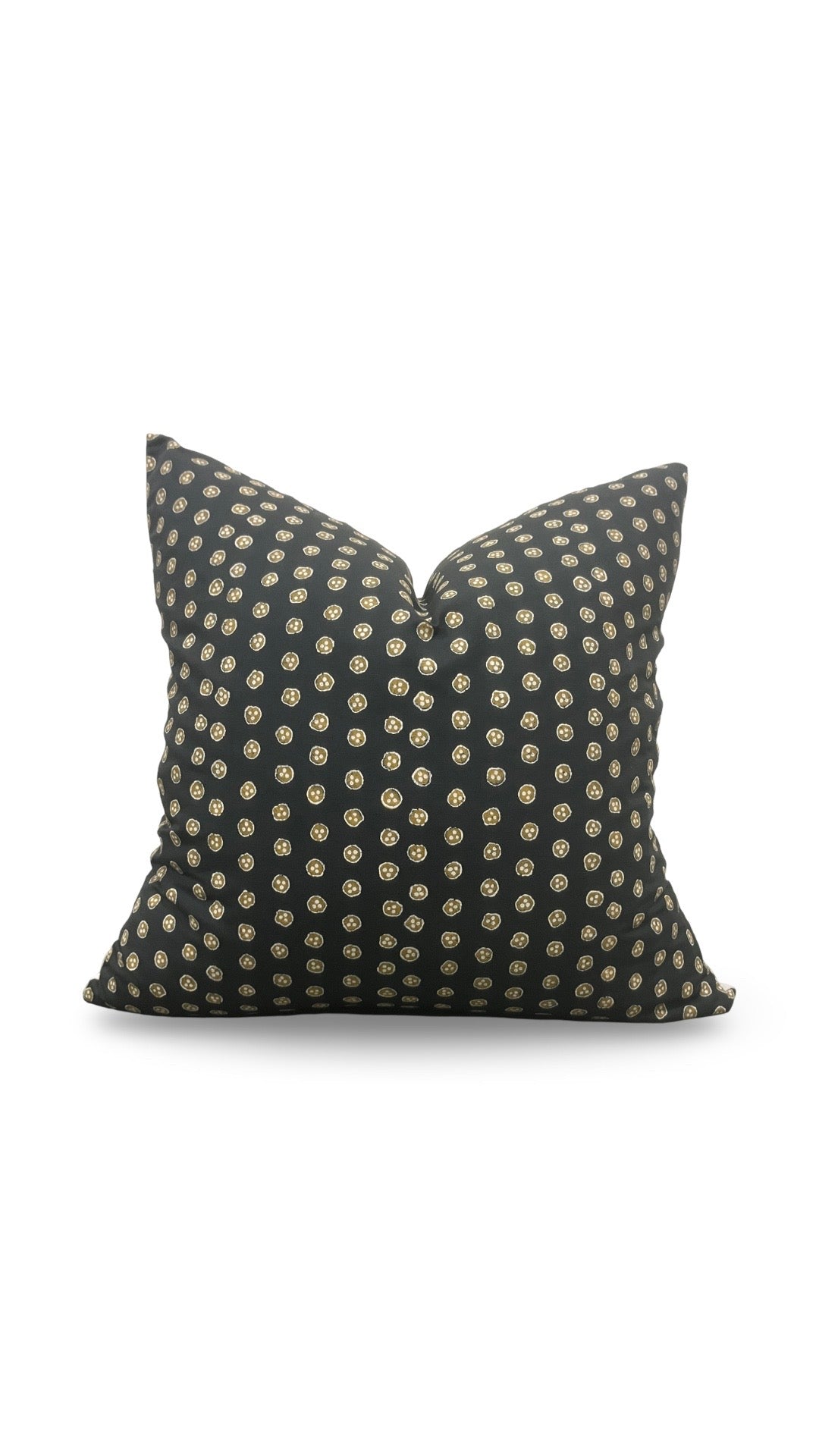 Zak + Fox Polka Dot Decorative Pillow Mi 22x22" Knife Edge Cover