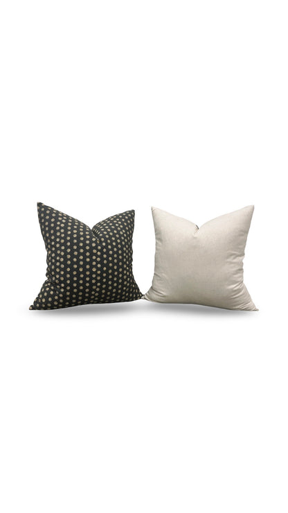 Zak + Fox Polka Dot Decorative Pillow Mi 22x22" Knife Edge Cover