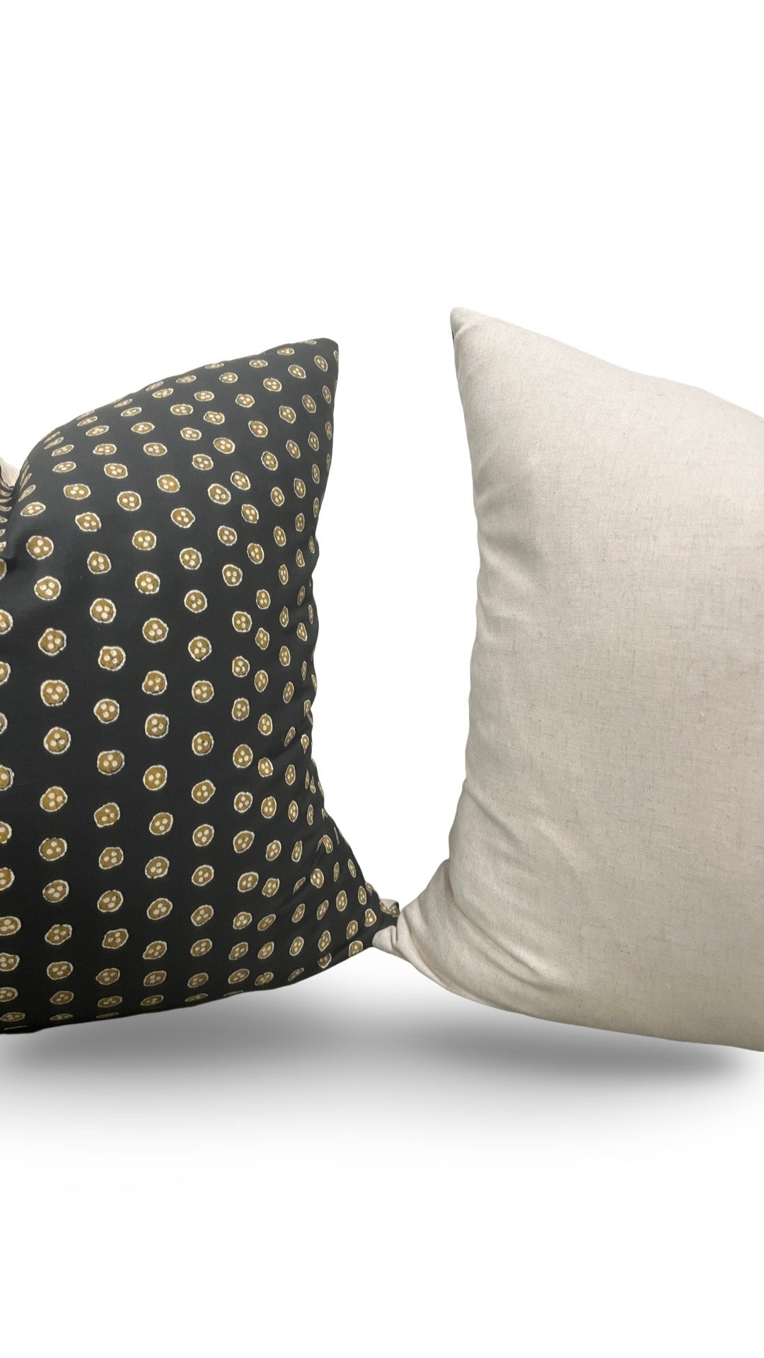 Zak + Fox Polka Dot Decorative Pillow Mi 22x22" Knife Edge Cover
