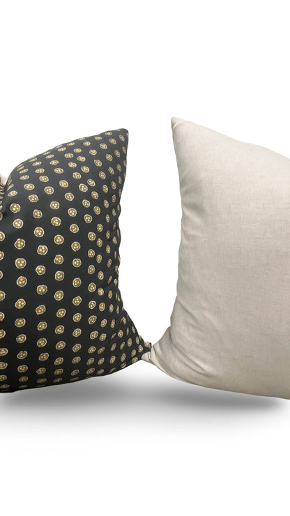 Zak + Fox Polka Dot Decorative Pillow Mi 22x22" Knife Edge Cover