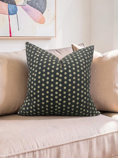 Zak + Fox Polka Dot Decorative Pillow Mi 22x22" Knife Edge Cover