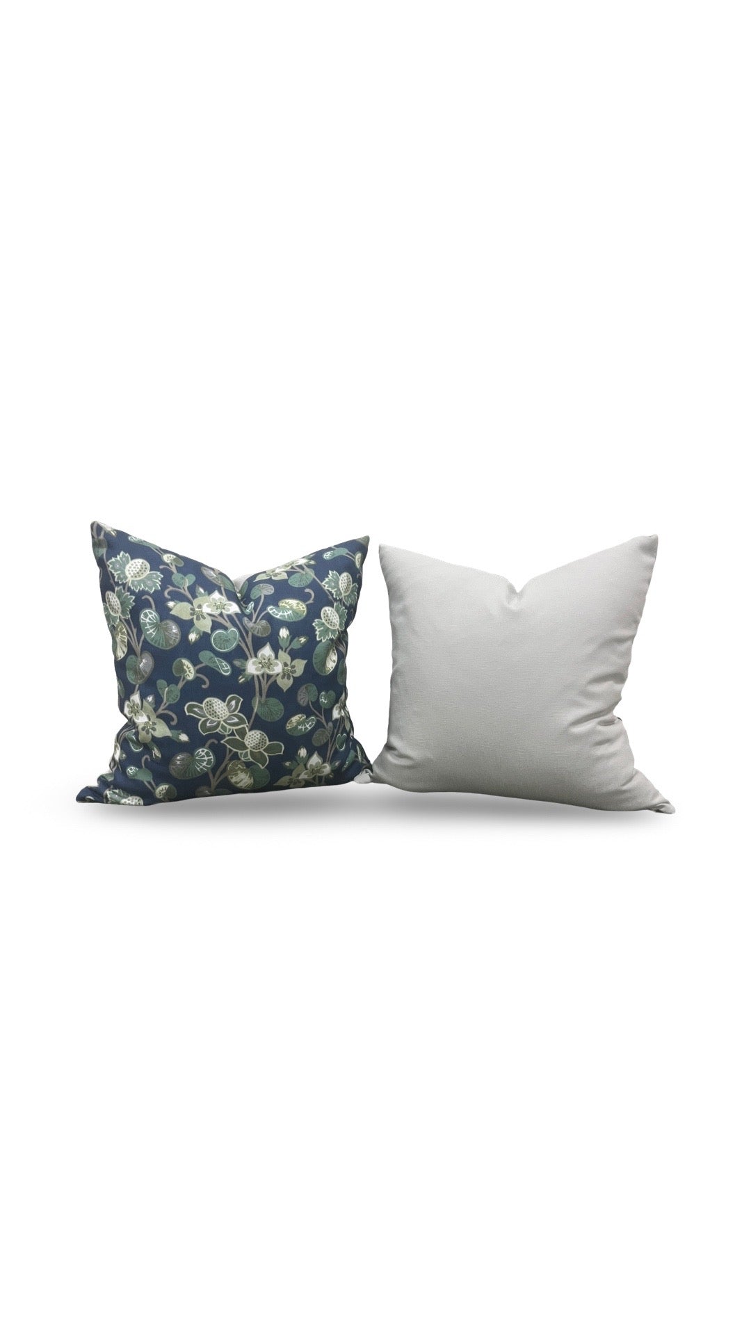 Zak + Fox Decorative Pillow Nuphar 20x20" Knife Edge Cover