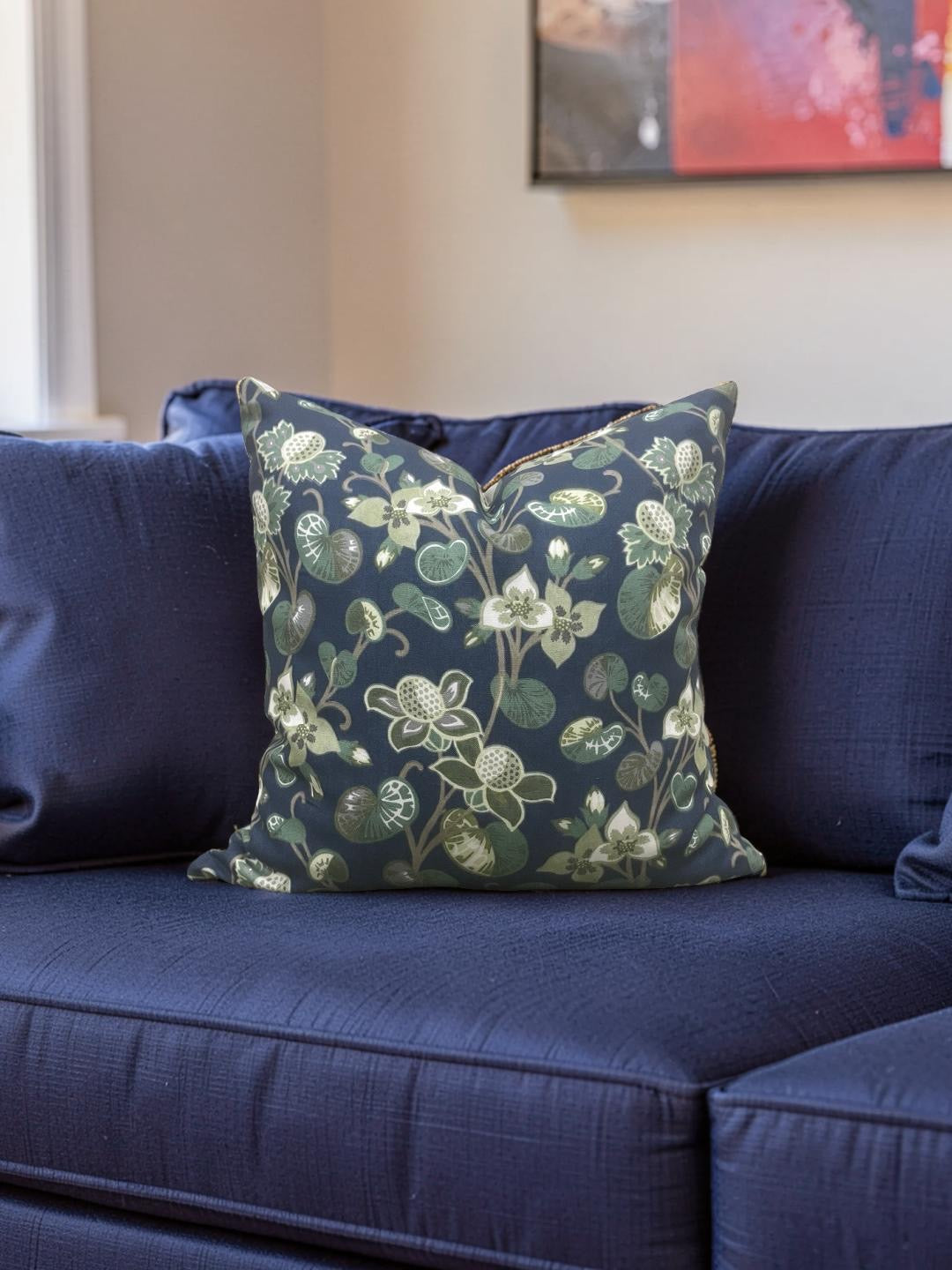 Zak + Fox Decorative Pillow Nuphar 20x20" Knife Edge Cover