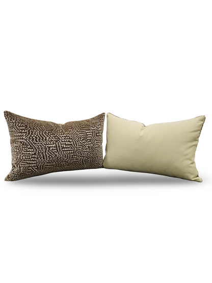 Zimmer & Rohde Lumbar Pillow Nico 12x18" Knife Edge Cover
