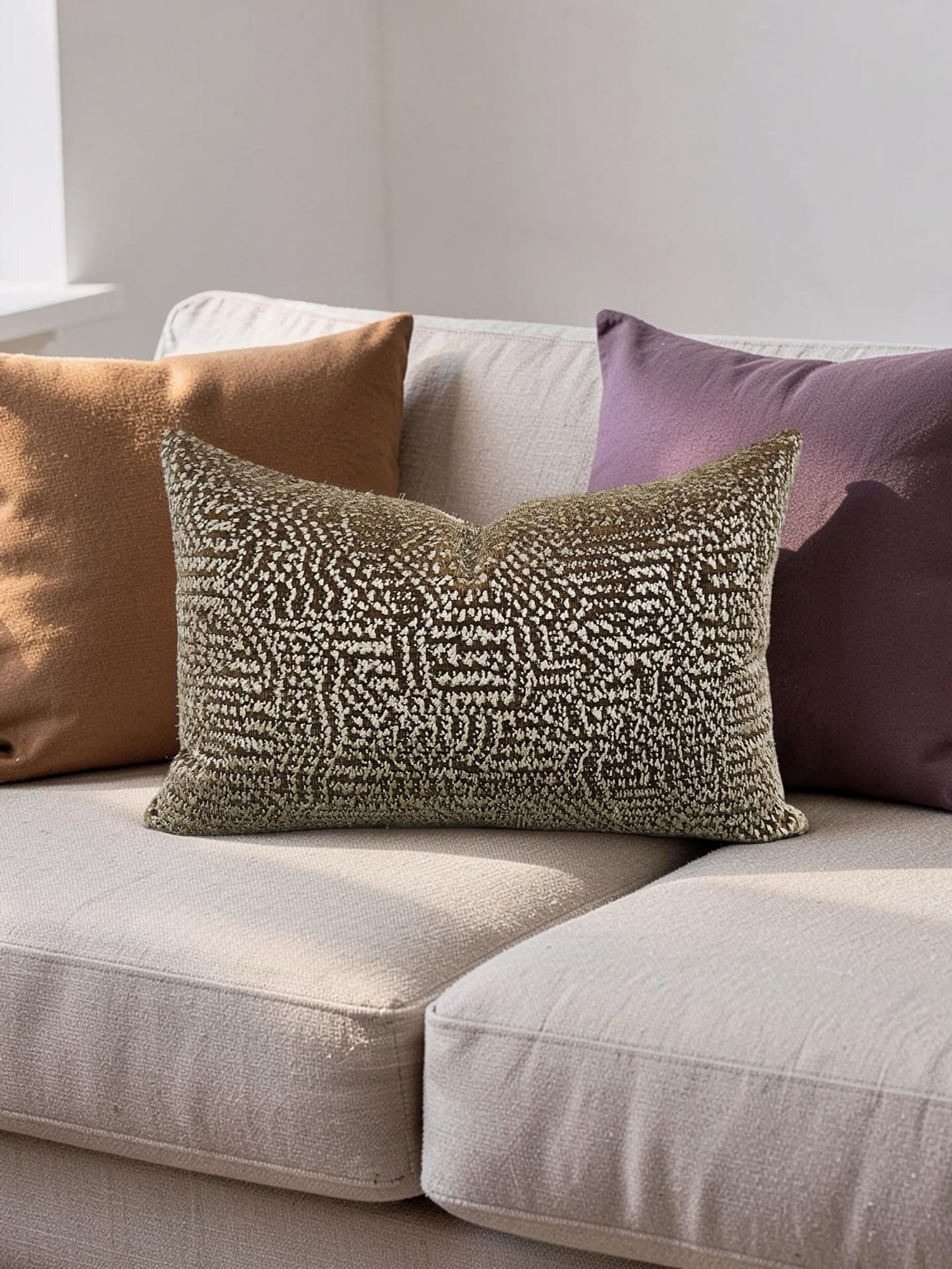 Zimmer & Rohde Lumbar Pillow Nico 12x18" Knife Edge Cover