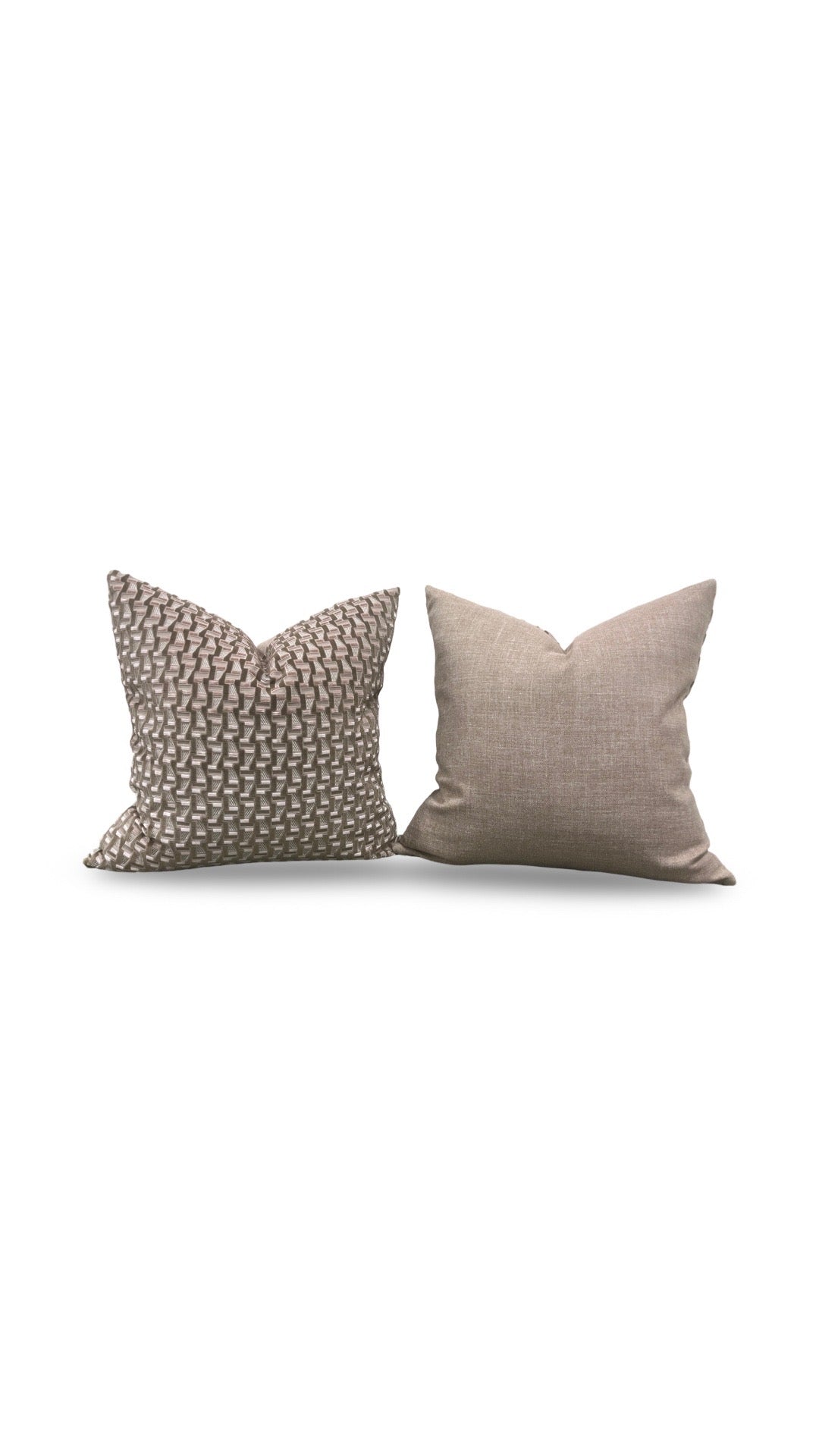 Zimmer & Rohde Decorative Pillow Leto Velvet 22x22" Knife Edge Cover