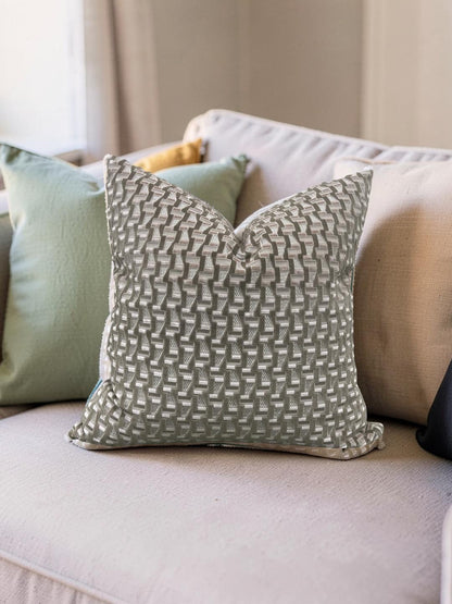 Zimmer & Rohde Decorative Pillow Leto Velvet 22x22" Knife Edge Cover