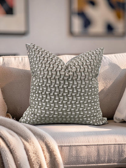 Zimmer & Rohde Decorative Pillow Leto Velvet 22x22" Knife Edge Cover