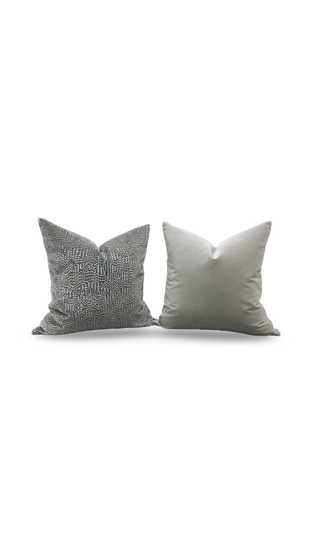 Zimmer & Rohde Decorative Pillow Nico 22x22" Knife Edge Cover